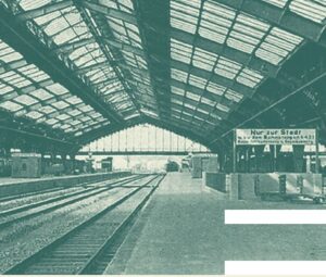 Leere Halle Neuer Hauptbahnhof Königsberg